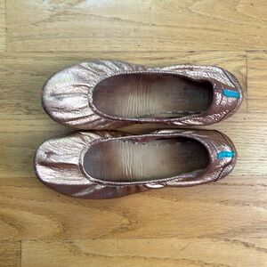 Tieks copper penny ballet flats size 8